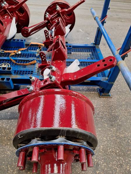 Pièce camion avec laque de finition interthane 990