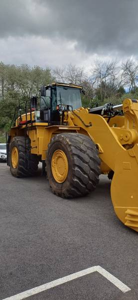 Peinture de finition CROMADEX PU600 sur engin TP vers St Etienne