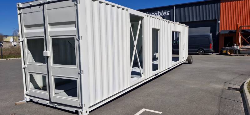 Système C5H sur conteneur à destination d'un milieu corrosif