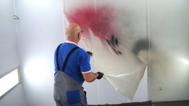 VERNIS PELABLE DE CABINE DE PEINTURE VP SKIN