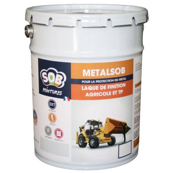 PEINTURE TYPE LAQUE AMERICAINE GLYCERO METALSOB