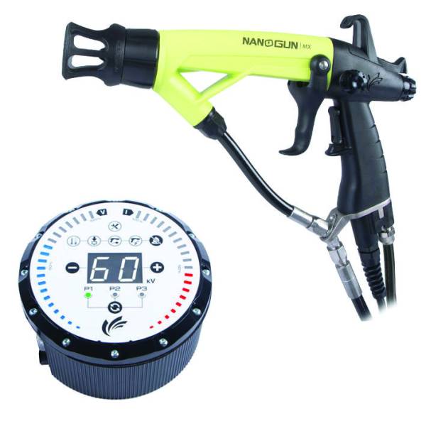 PISTOLET ELECTROSTATIQUE POUR PEINTURE  NANOGUN MX AIRMIX