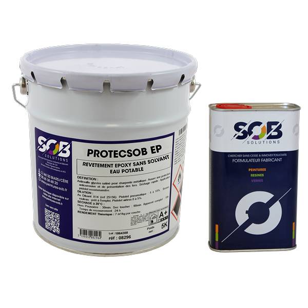 Peinture epoxy PROTECSOB EP pour eau potable