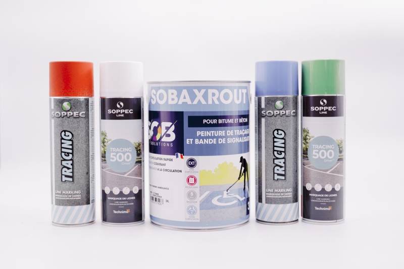 AEROSOL PEINTURE TRACAGE AU SOL